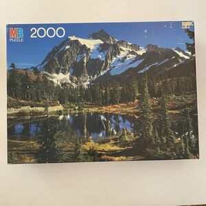 NEW Vtg (1982) Milton Bradley Puzzle 2000 Piece N. Cascade, Washington 4185-12